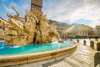 Trevi fountain Rome